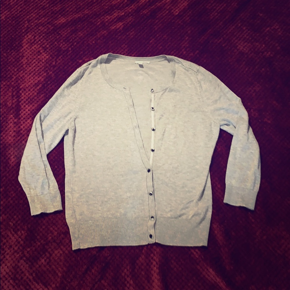 Gray Cardigan